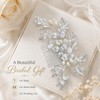 Wedding Pearl Leaf Hairpin Bridal Hairpin Handcrafted Flower Headband For