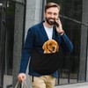 Dog Carrying Sling - Dog Adjustable Facing Hands- Pouch,Safe Sling