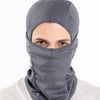 4 Colors 1 Mesh Summer Cool Balaclava Summer Cool Neck Warmer Mask Mask UV Protection Bicycle Running rider black