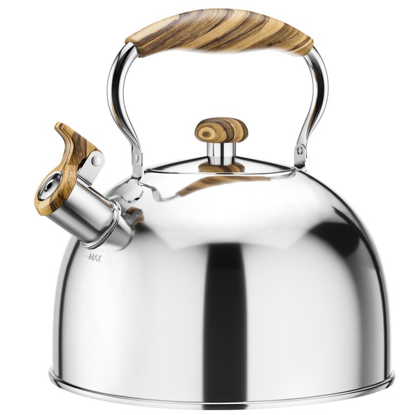 Chefbar Tea Kettle Stovetop, Whistling Tea Kettles for Stove Top,