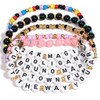 AICase Bracciali ispirati a Bruno Mars Merch,5 braccialetti dell'amicizia