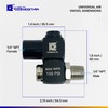 Cosmostar Universal 1/4" NPT 360 Degree Swivel Air Hose Connector