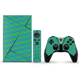 MightySkins Skin Compatible with NVIDIA Shield TV wrap Cover Sticker Skins Sharp Chevron