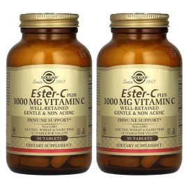 Dietary Supplement Vitamin C Set Pack Tablets 2 Pack, 90 for daily wellness routines, capsules powder or sticks, Korean Import, and