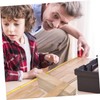 Gatuida 12pcs Unfinished Rectangle Wood Boards for Crafts for Painting