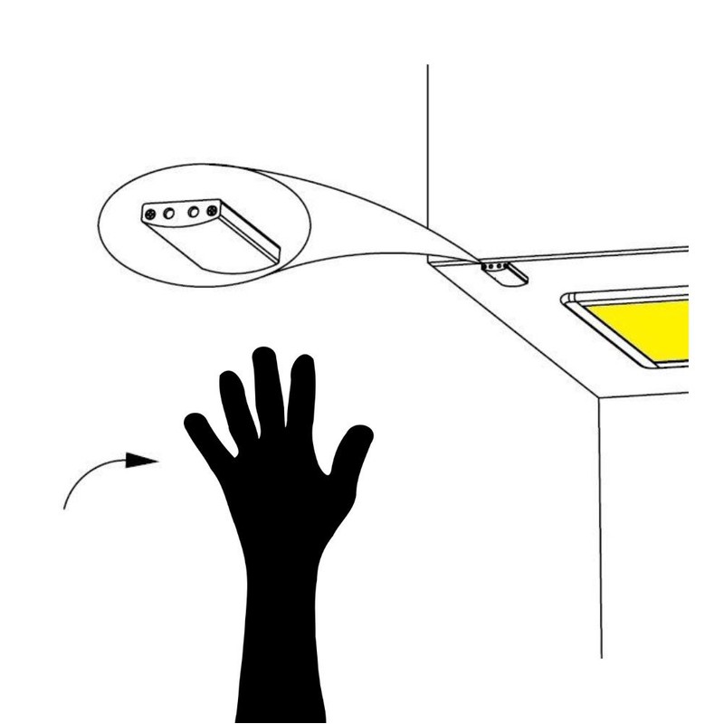 Innovative LED Switch Non-Contact / Dimmable with Mini Plug System,