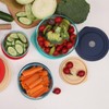 Replacement Lids for Pyrex 7200-PC 2 Cup, Silicone Round Storage