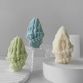 Skull Hand Mold Skull Soap & Candle Mold - Silicone 3D Molds for Candy & Home Decor - Resin Casting & Making Molds