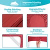 DREAMCARE Queen Sheet Set – 4 pcs Cooling Sheets –
