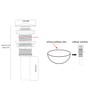Bathroom Faucet Vessel Vanity Sink Pop Up Drain Stopper Without