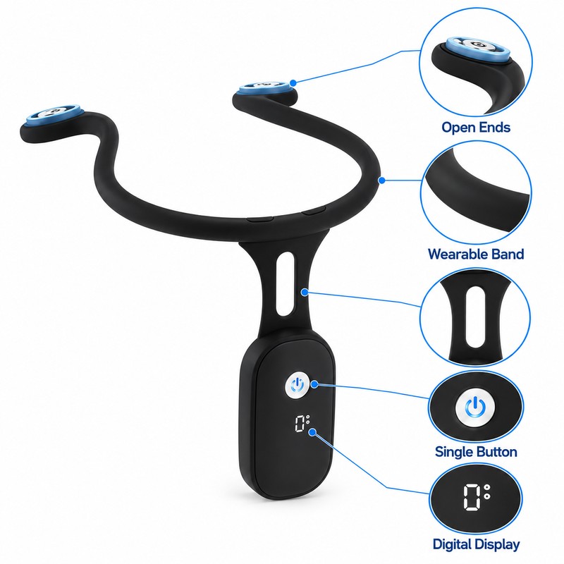 Smart Posture Reminder for Daily Posture Training – Real-Time Monitoring