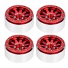 4pcs 1.9" 10 Hole Fashion Alloy Beadlock Wheel Hubs for