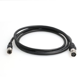 DRRI Hirose 4 Pin to 12 Pin Fujinon B4 Lens Start/Stop Power Cable for Sony F5 F55 Cameras (2m)