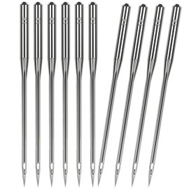 50 Pcs Universal Size 110/18 Heavy Duty Sewing Machine Needles, Quliting Sewing Machine Needles for Leather, Compatible with Kind of Home Sewing Machine