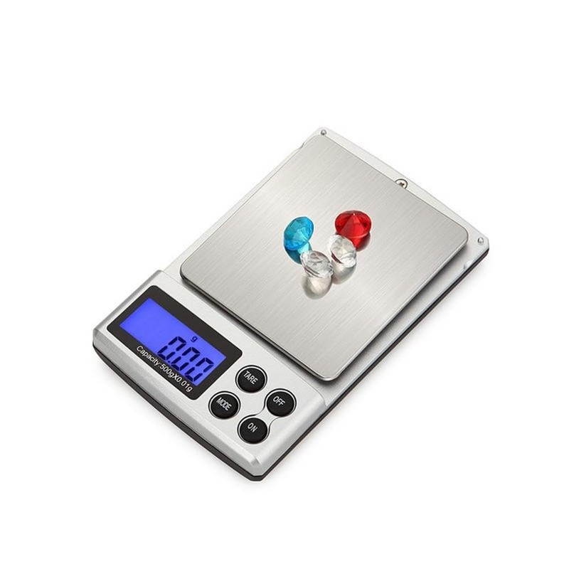 SagaSave Mini Digital Scale, Pocket Kitchen Food Scale, LCD Display
