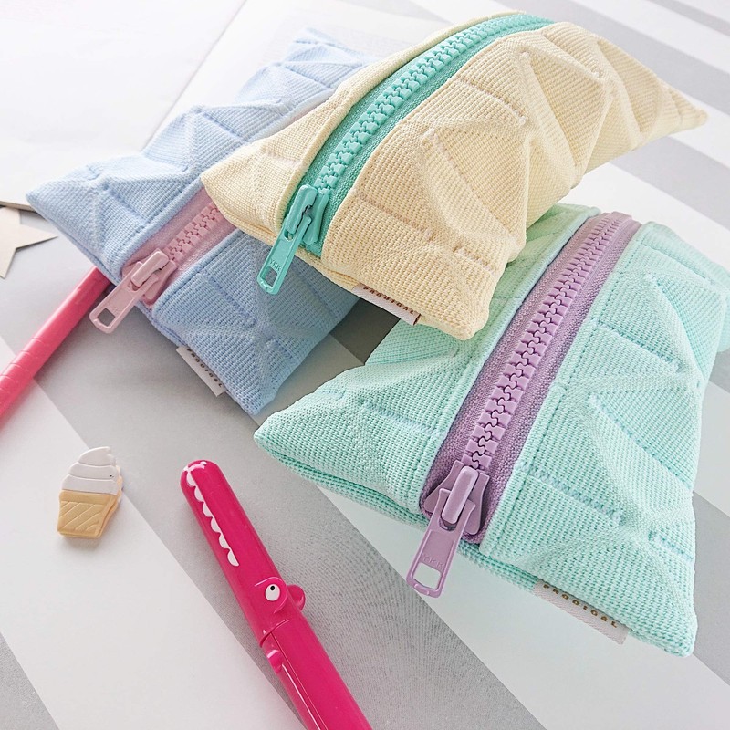 [PRODIGAL] oriami Pencil Case Pastel, Pastel Yellow, Casual