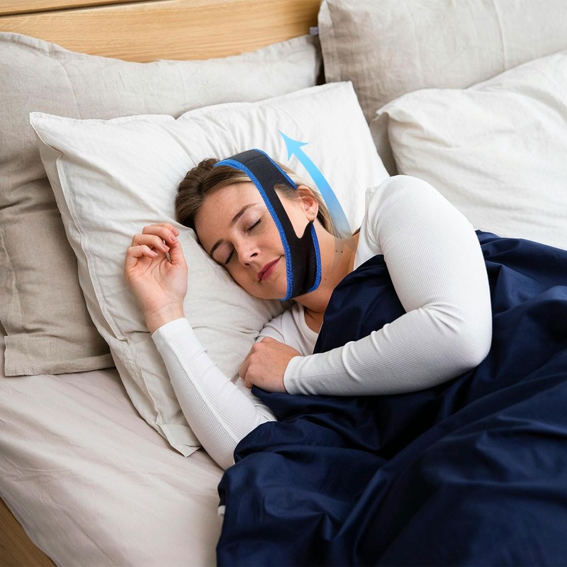 Anti Snoring Chin Strap, Adjustable Stop Snoring Chin Straps for