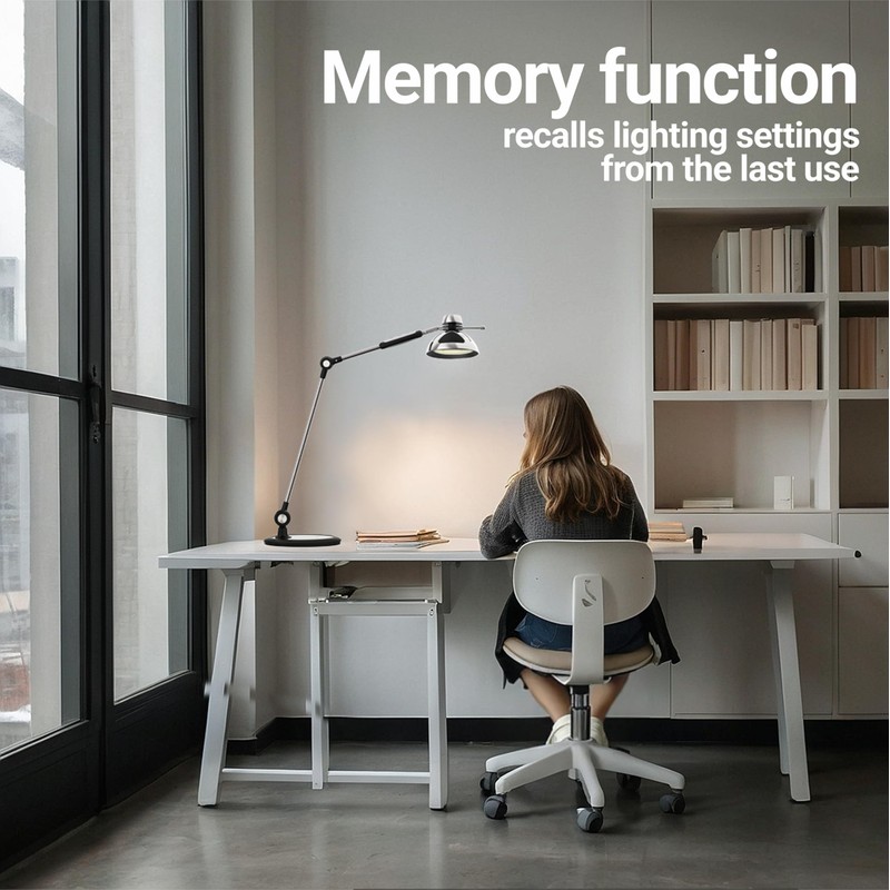 OTUS LED Desk Lamp for Home Office, Gesture On Off