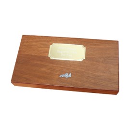 Gamekeepers Cottage gifts Digger Wooden Backgammon Pub Set In Magnetic Box & FREE ENGRAVING 101