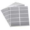Pine & Linen 300pcs Scratch Off Stickers, Rectangle Gray 1inch*2.36inch