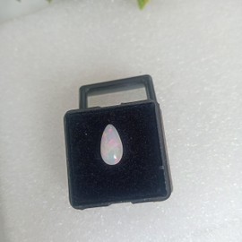 Gems Club AA Natural Ethiopian Opal Gemstone, Fire Opal Cabochon, Chakra Healing Crystals, October Birthstone, DIY Jewelry Making, Wire Wrapping, Opal Loose Stones, DIY Craft, Christmas Gift