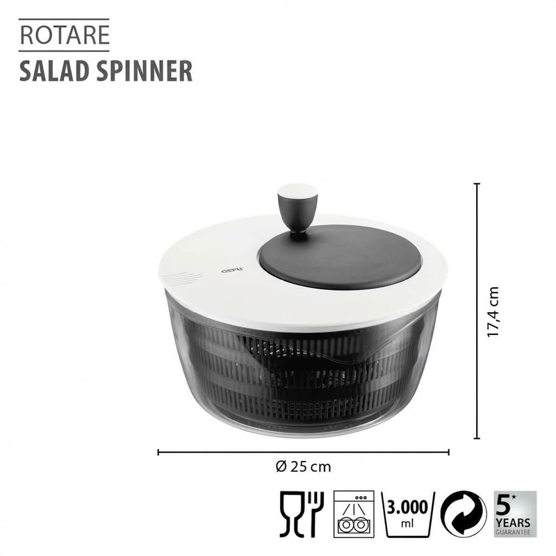 Gefu 28170 Salad Spinner, Rotary