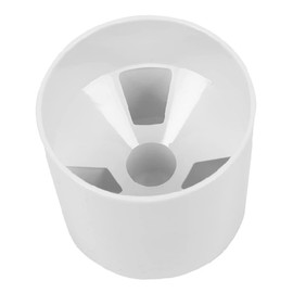 lasenersm 1 Piece Golf Cup Golf Hole Cup Golf Putting Cup Outdoor Golf Cup Golf Hole Putting Cup Plastic Golf Cup for Outdoor Backyard 4 Inch Depth, White