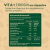 Vitamina Retinol Tirosina 200 Capsulas 500mg Más Meses Vitalbotanics Suplemento