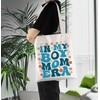 in My Boy Mom Era Tote Bag Boy Mom Club