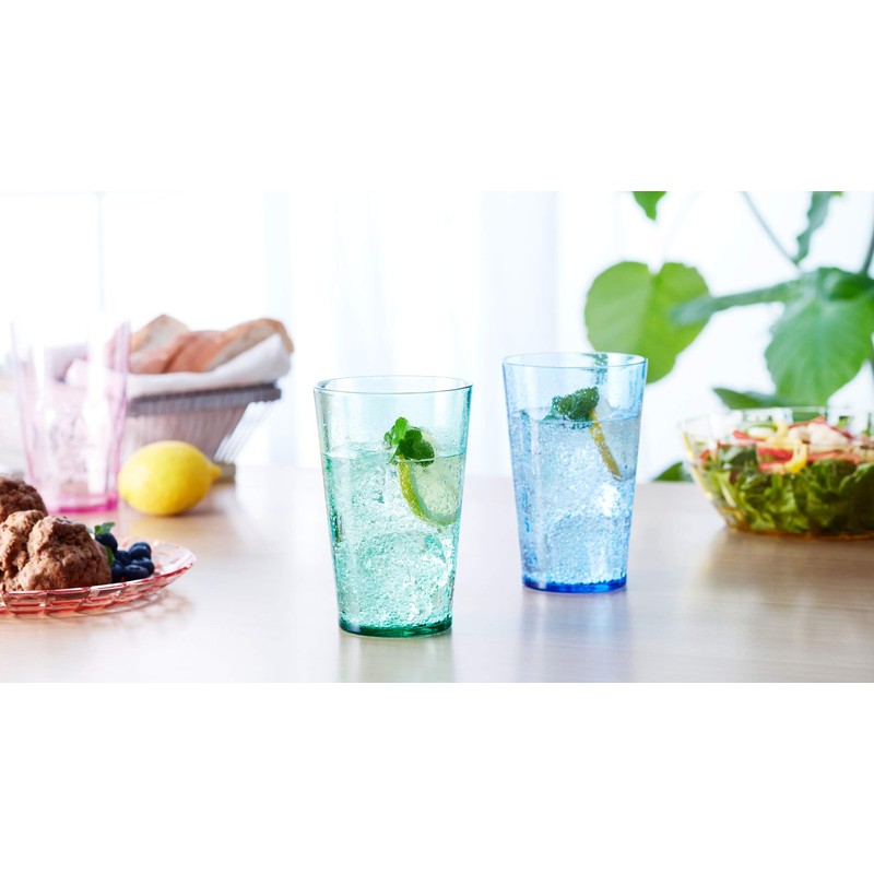 SCANDINOVIA - 19oz Unbreakable Premium Drinking Glasses Set of 6