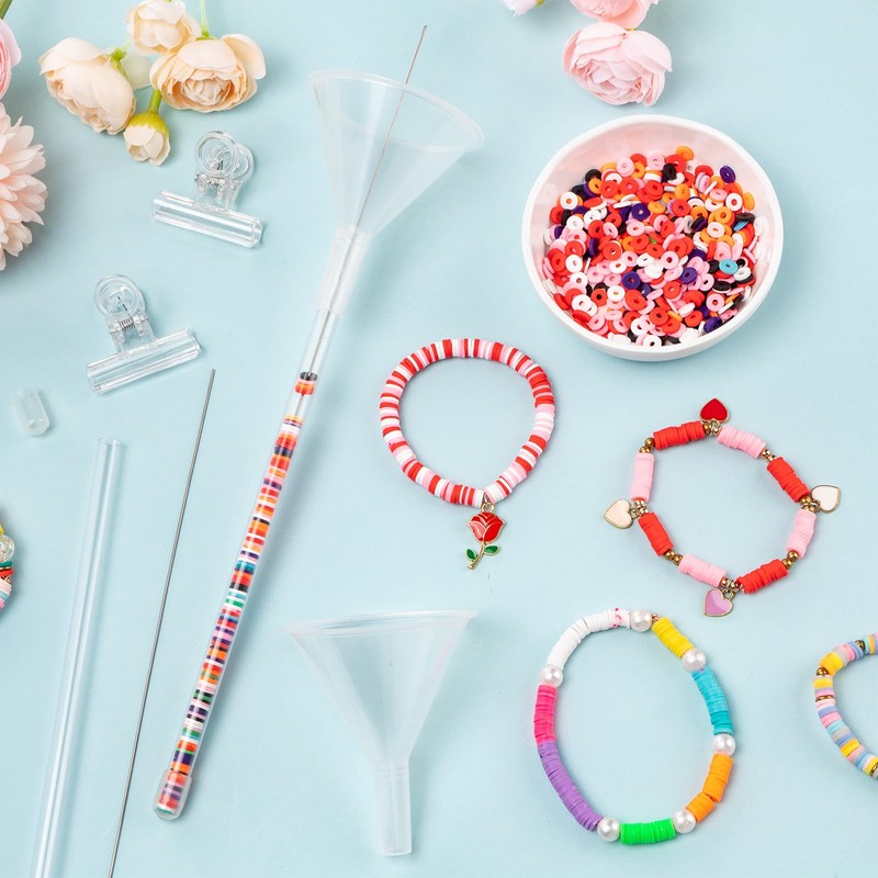 XGHSHW Beading Funnel Tools Kit for Clay Bead, Clay Beads