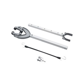 VEVOR Transom Saver, 24-36 in, Adjustable Boat Transom Saver with Heavy-Duty Head, Corrosion-Resistant Easy-to-Install Transom Savers for Less Than 100 HP Outboard Motor, Fit for Roller & Trailer