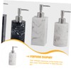 FELTECHELECTR 270ml Resin Soap Dispenser Bottle Press Pump Modern Hand