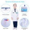 INNOCHEER Kids Science Experiment Kit with Lab Coat Scientist Costume