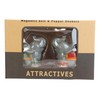 Ebros Carnival Circus Elephants With Trunks Up Magnetic Salt And