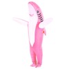 Inflatable Shark Costume Air Blow up Jaws Jumpsuit Fancy Dress