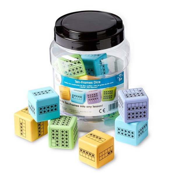 Learning Resources Ten Frames Dice Game, 86887