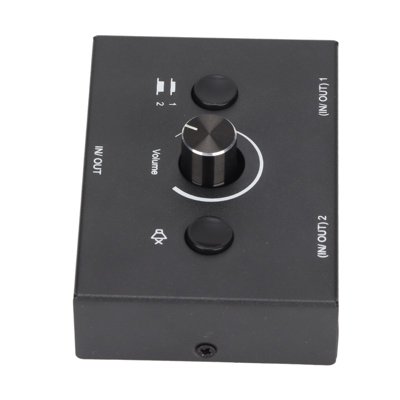 3.5mm Switcher 2 Input 1 Output Or 1 Input 2