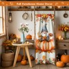yuboo Fall Gnome Blanket Autumn Pumpkin Maple Leaves Blankets Fall