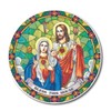 Bless This House suncatcher stained glass window sticker reusable 6 inch sun catcher
