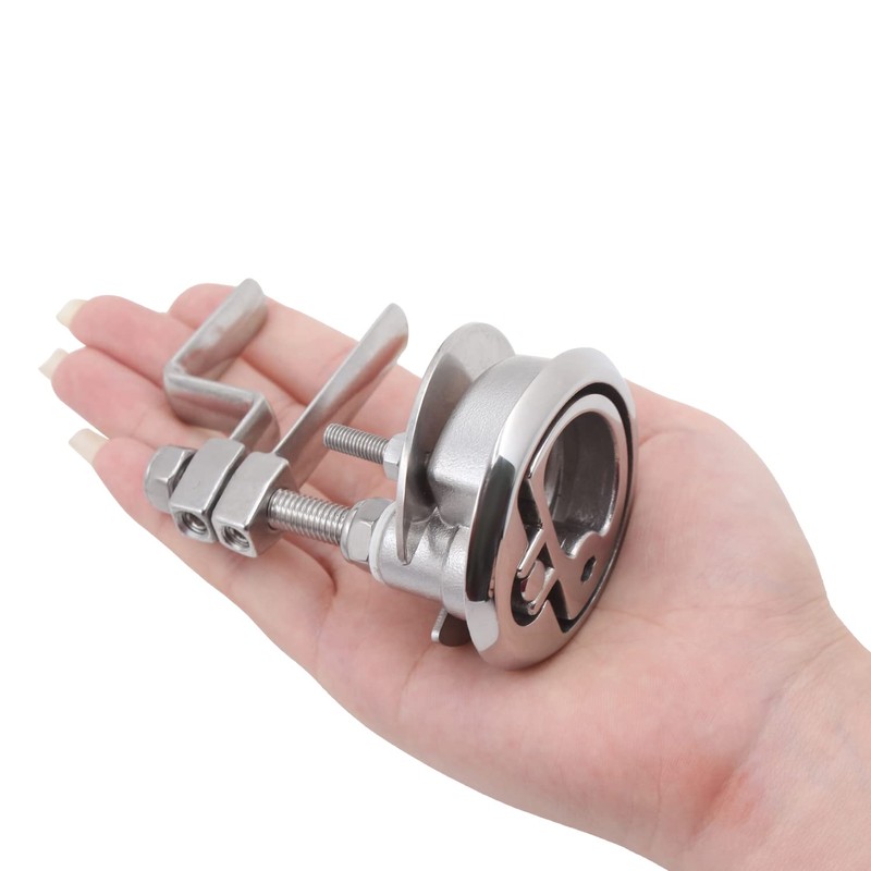 SHENGHUISS 2 Pack Boat Deck Cam Latch Hatch Locking Style