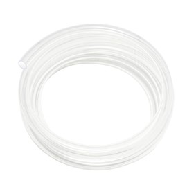 9mm ID x 12mm OD - 5m Length PVC Clear Hose Vinyl Tubing, Food Grade Plastic Flexible Tube Pipe for Transfer Water Oil air
