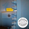 sourcing map Air Compressor Oil Level Indicator Sight Glass M20