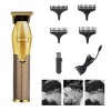 JahyShow Golden Electric Hair Clipper for Precise Cuts