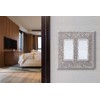 Bling Rhinestone Wall Plate Cover (Quad Rocker)