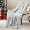 DELIGHT HOME Cotton Muslin Blanket Queen Size for Bed, Lightweight
