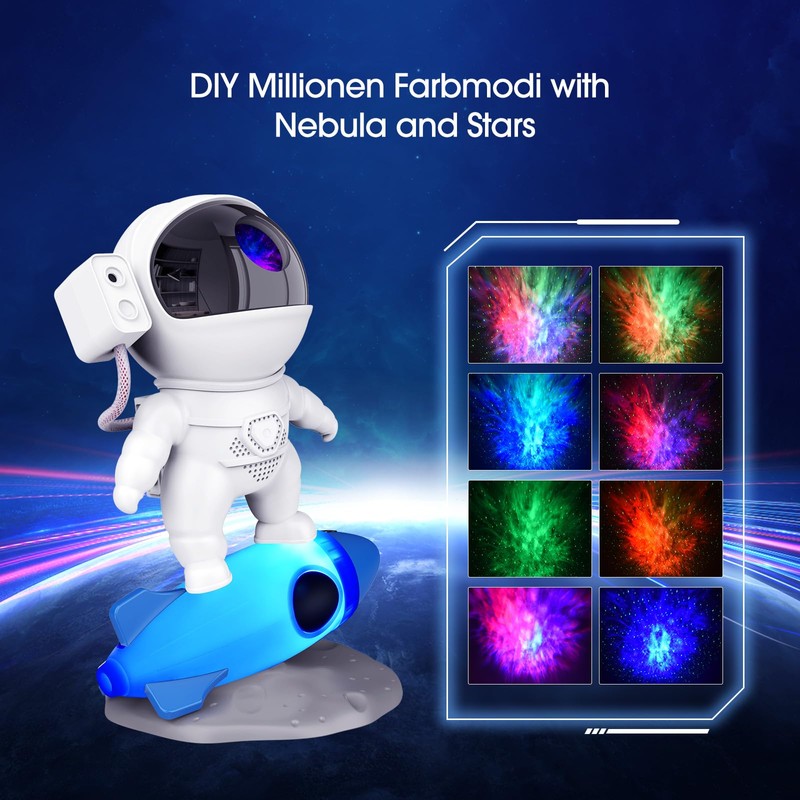 SUPPOU LED Starry Sky Projector, Smart Astronaut Starry Sky Projector