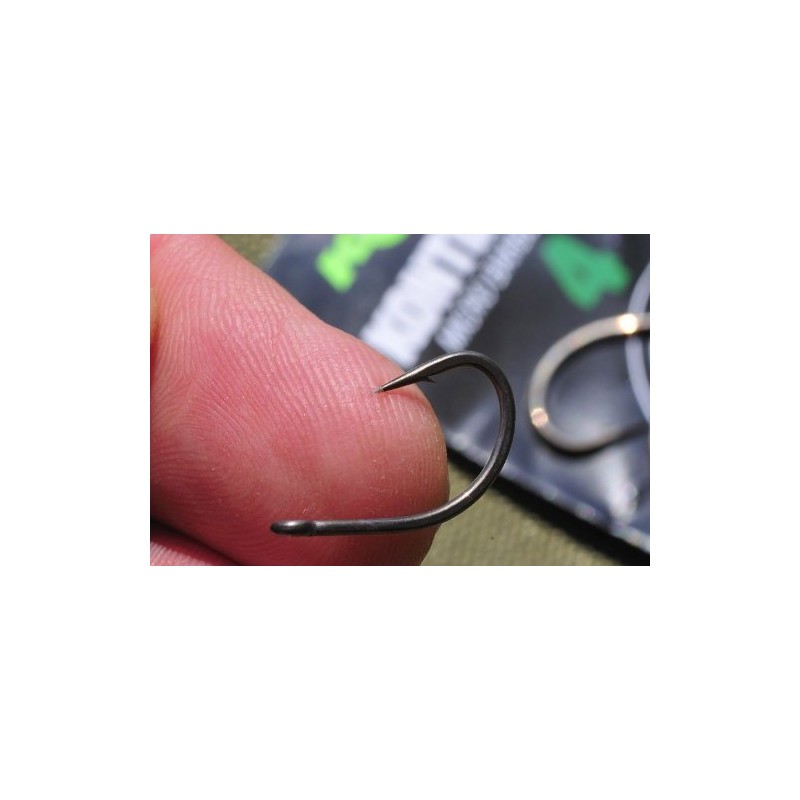 Korda Kurv Shank Barbed Hooks: 6