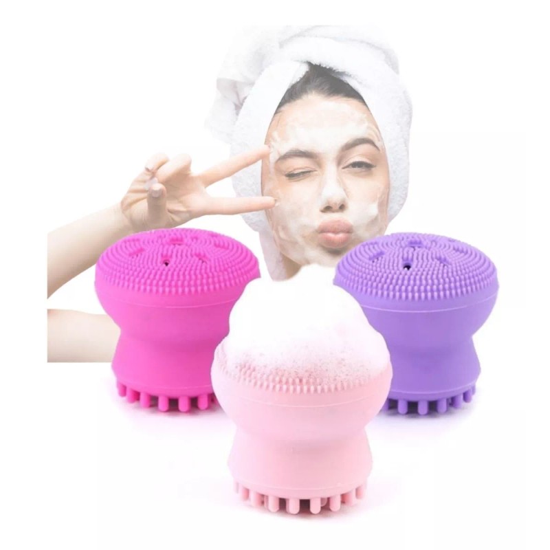 Vanella Monterrey Cepillo Facial Silicona Exfoliante Limpieza Skincare