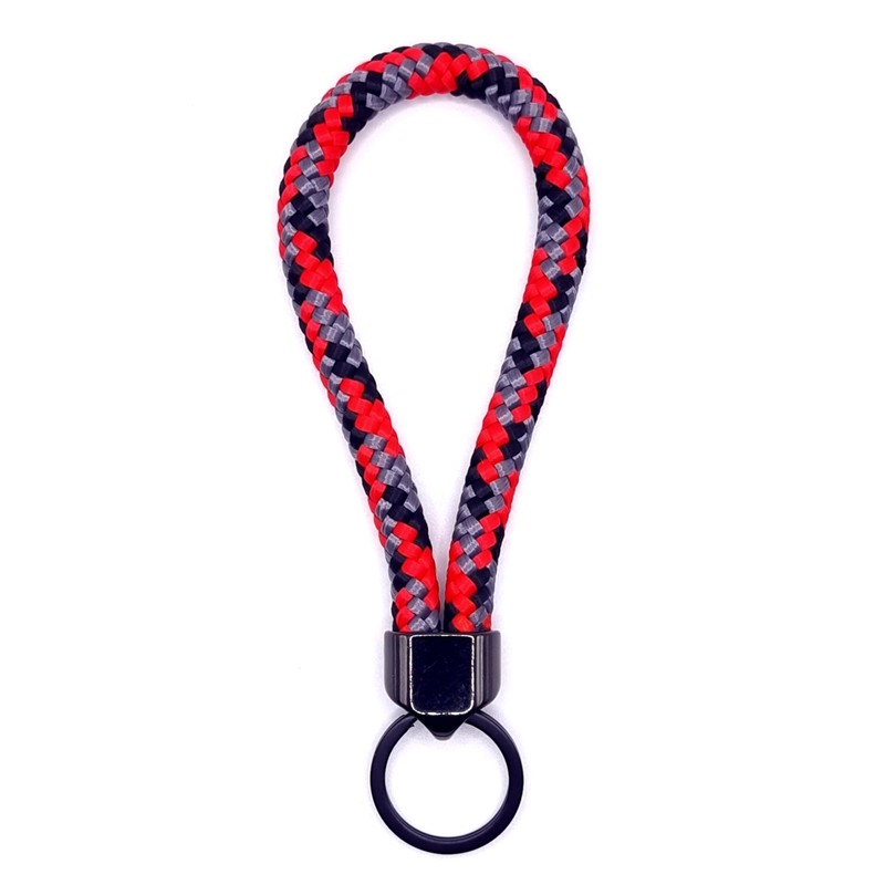 JoJewelry Dark Keyring with 8 mm Paracord with Key Ring,